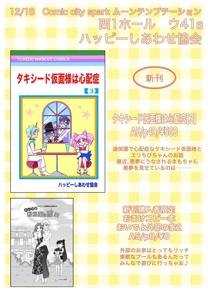 タキシード仮面様は心配症【3】