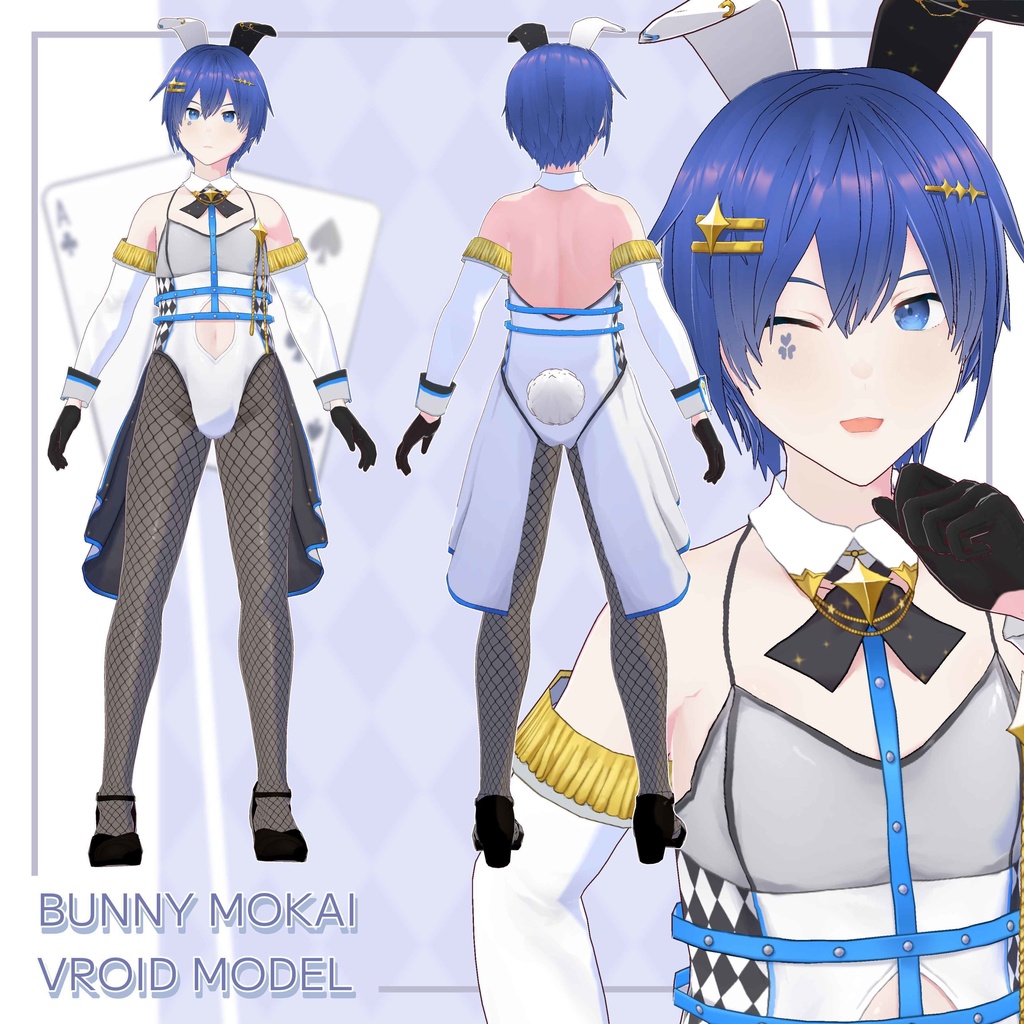 【VRoid】 MMJ KAITO Bunny Version