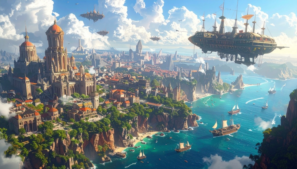 開設記念100枚無料!地形・街・城ファンタジー背景セットvol.1|TRPG・創作・配信者向け!