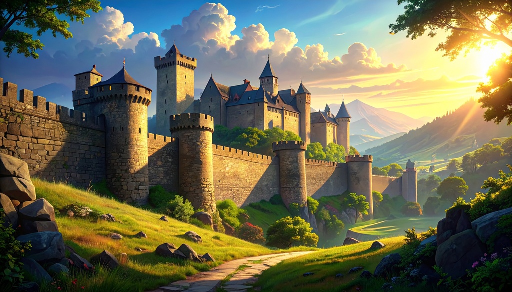 TRPG・創作・配信者向け!|開設記念100枚無料! 地形・街・城ファンタジー背景セットvol.2