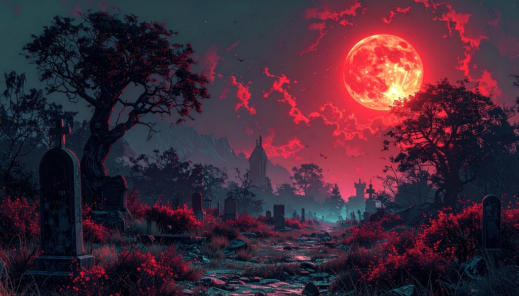 TRPG・創作・配信向け|100枚無料|DL200記念 ダークファンタジー背景素材セット