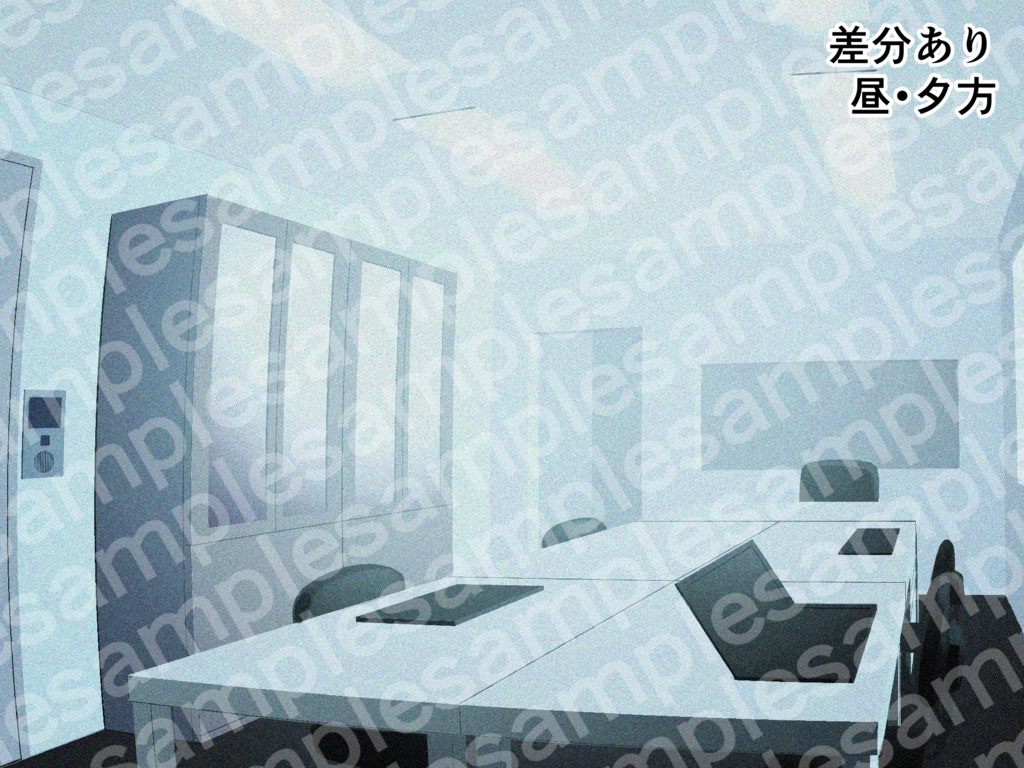 背景イラスト画像【お部屋・私室・室内】