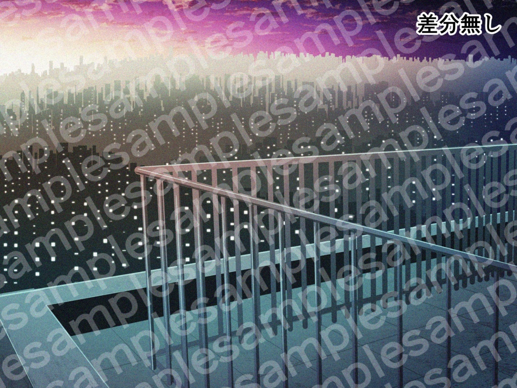 背景イラスト画像【外・街並み・風景】