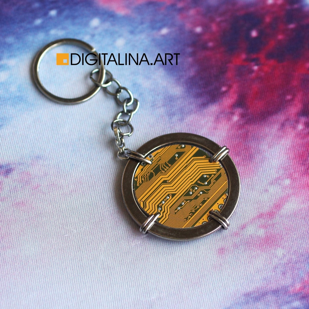 「デジタル・プラネット」ペンダント