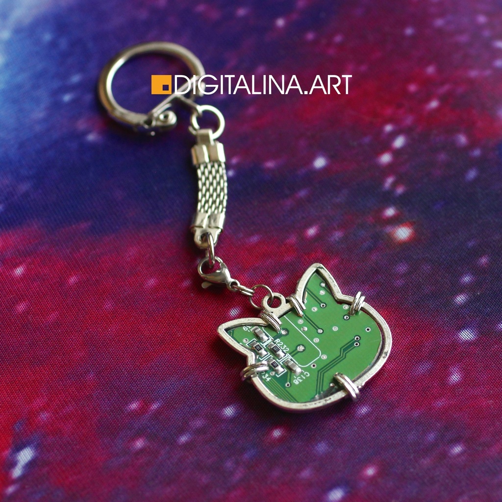 「サイバー猫」チャーム