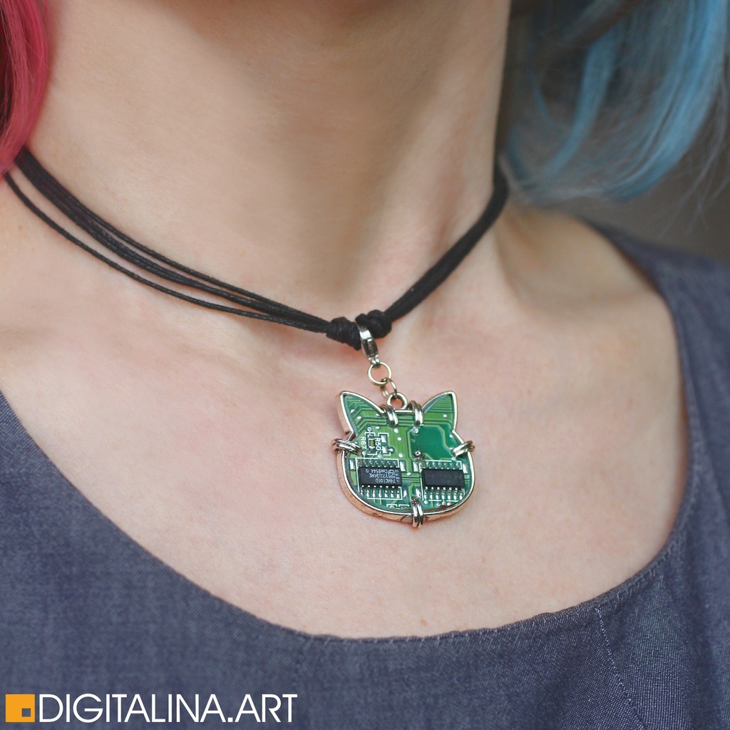 「サイバー猫」チャーム