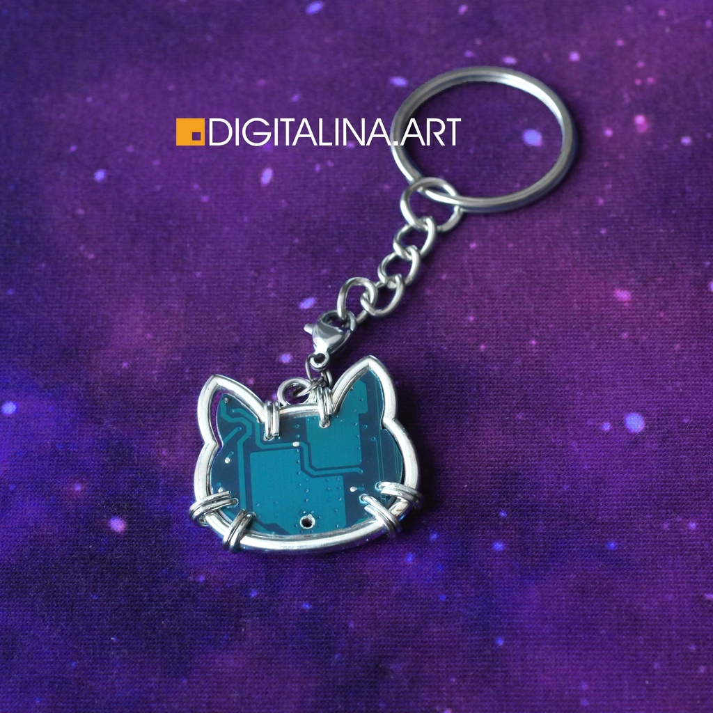 「サイバー猫」チャーム