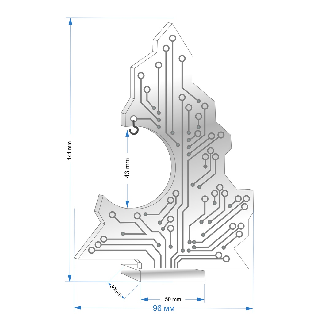 ミクロクリスマスツリ