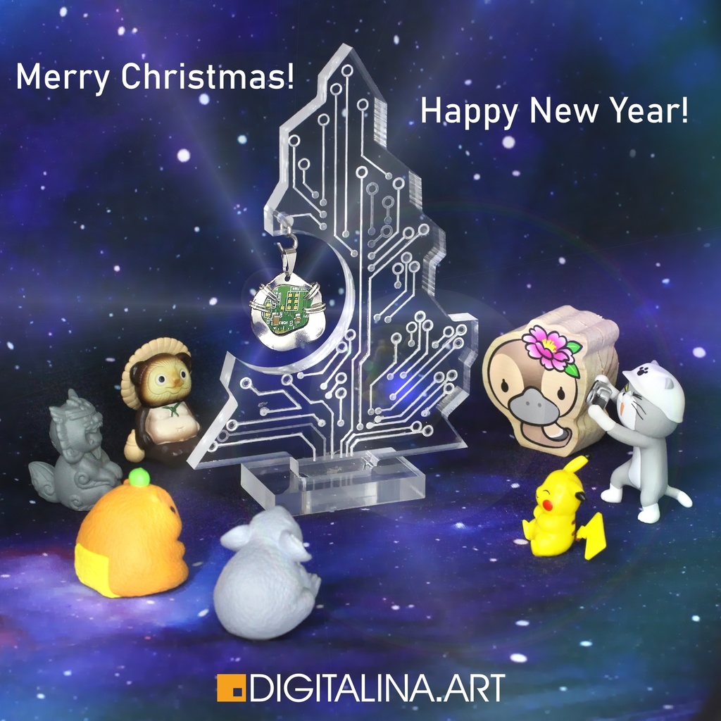 ミクロクリスマスツリ