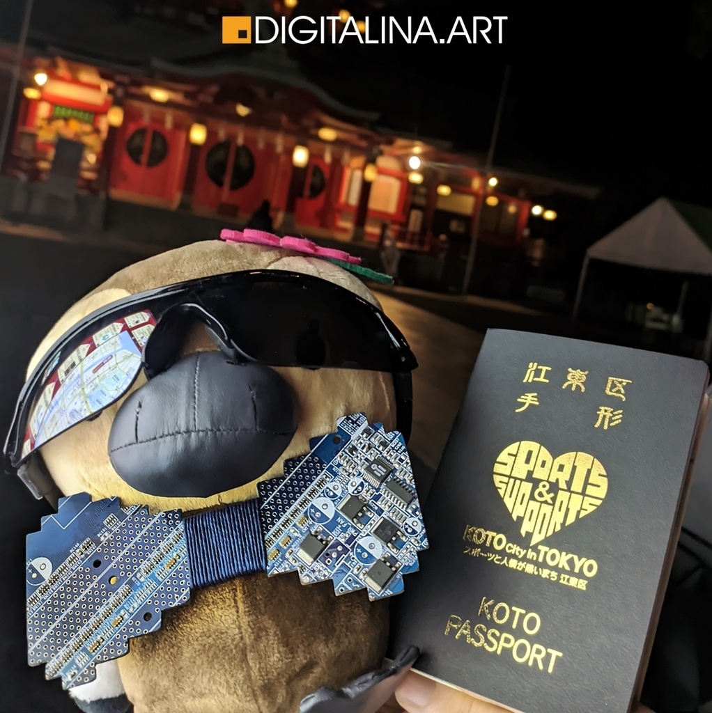 ピクセルアートの蝶ネクタイ