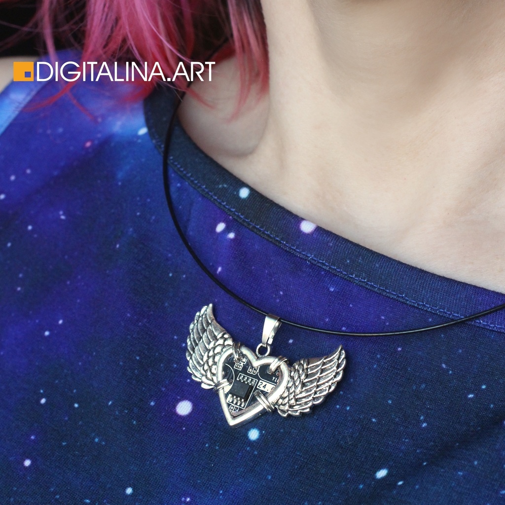 「ハードハート」ネックレス