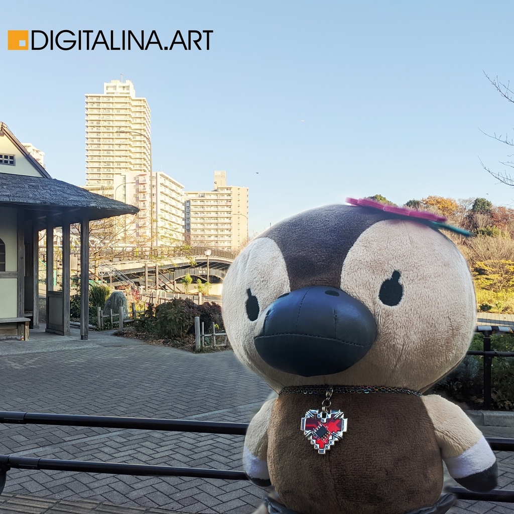 「ピクセルハートS」ペンダント