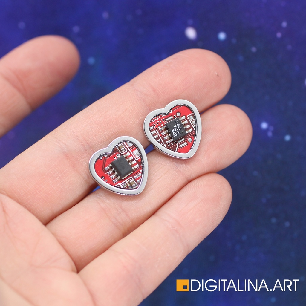 「Cyber Hearts」カフリンクス