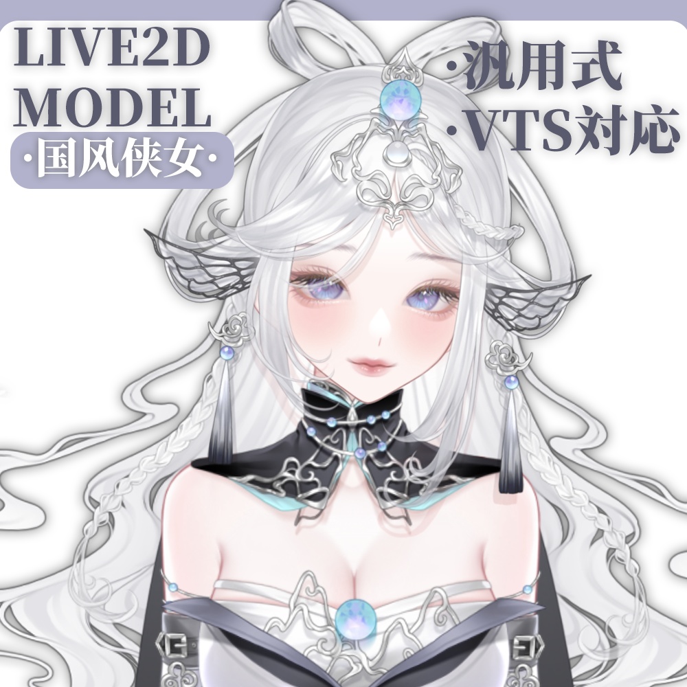 Live2D model_汎用モデル_VTS専用_chinese chivalrous girl