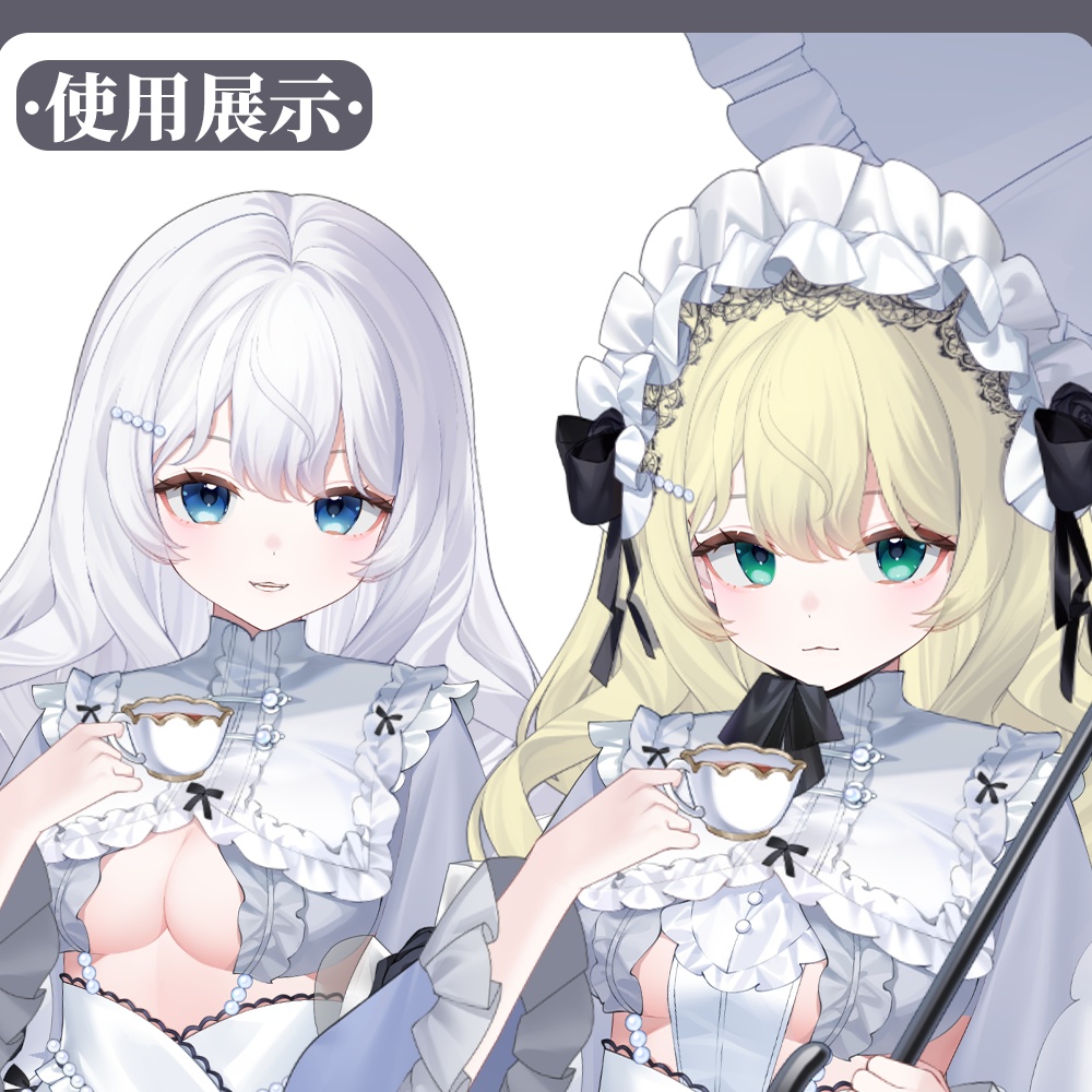 Live2D model_汎用モデル_VTS専用_洋服少女1