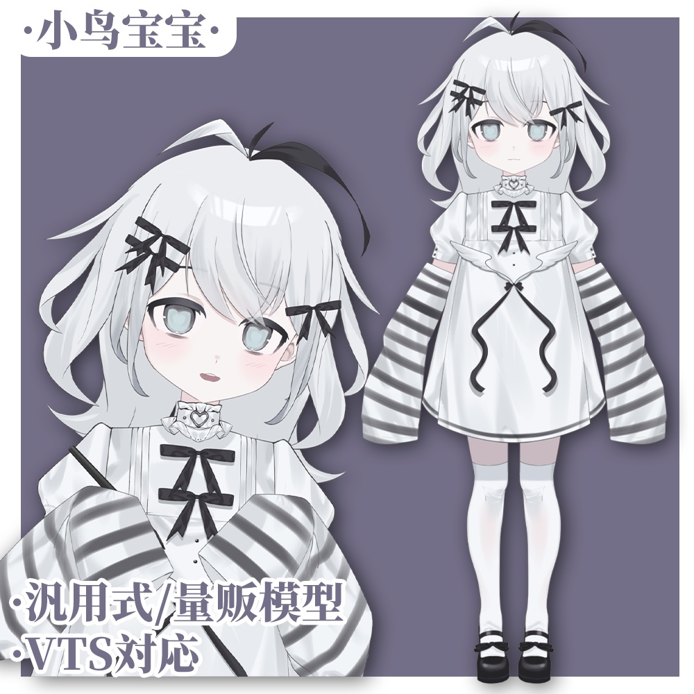 Live2D model_汎用モデル_VTS専用_小鸟宝宝