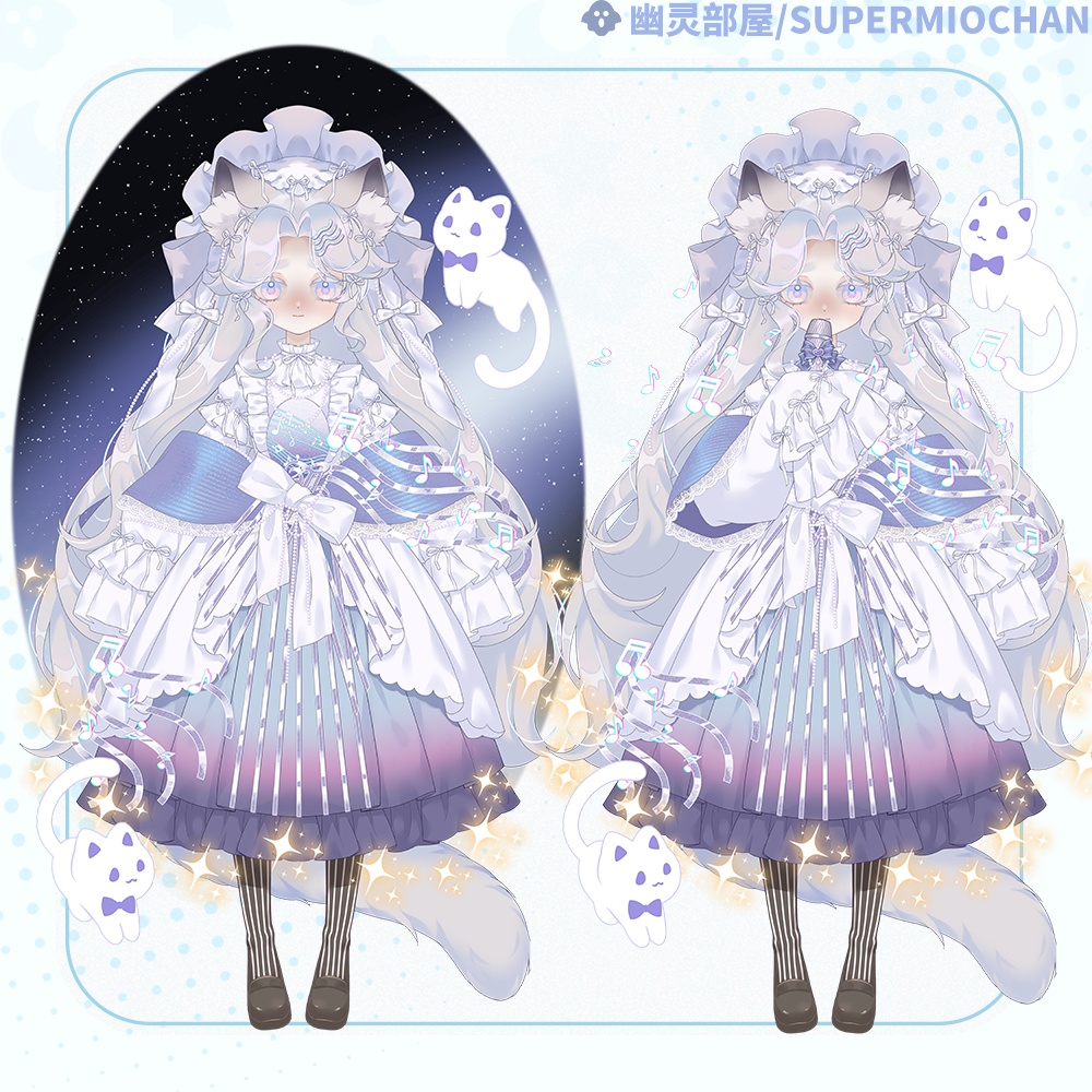 Live2D model_汎用モデル_VTS専用_sleepyNeko