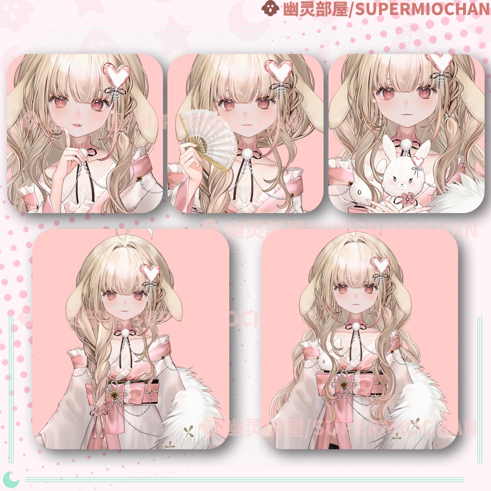 Live2D model_汎用モデル_VTS専用_usagi girl