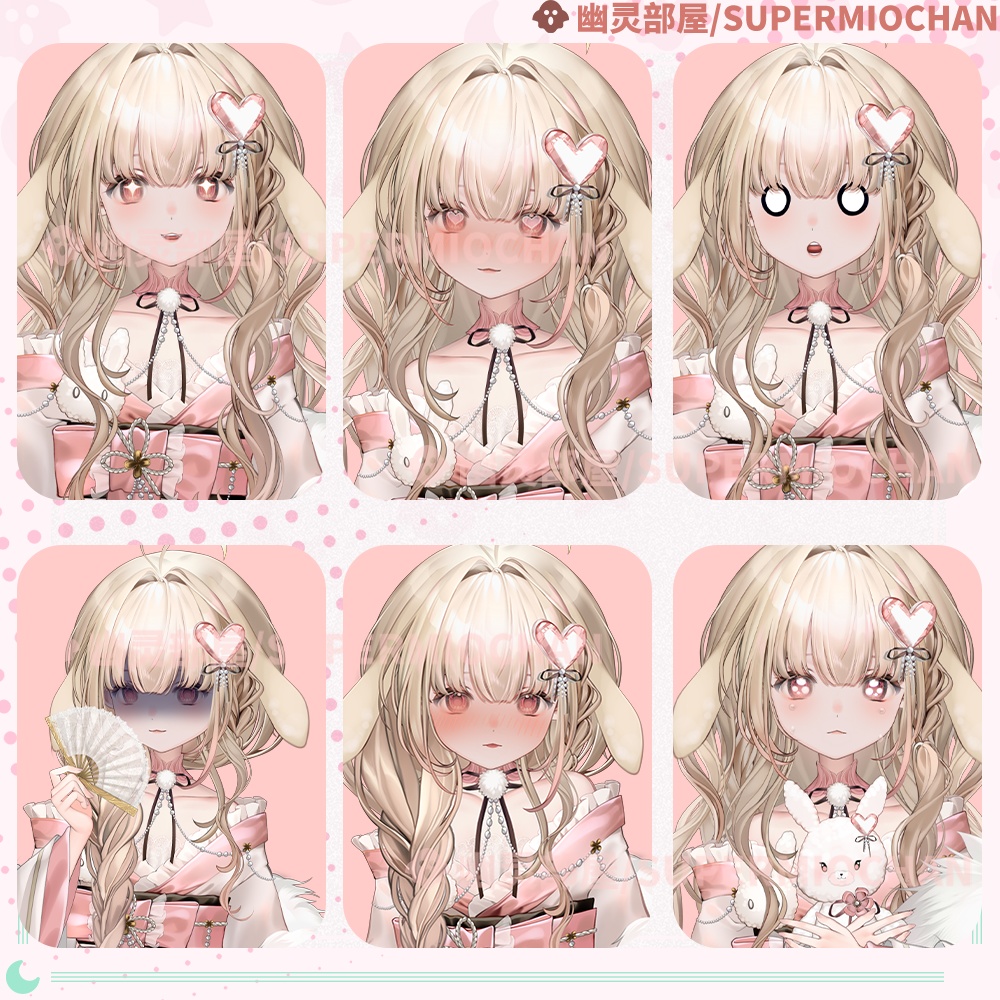 Live2D model_汎用モデル_VTS専用_usagi girl