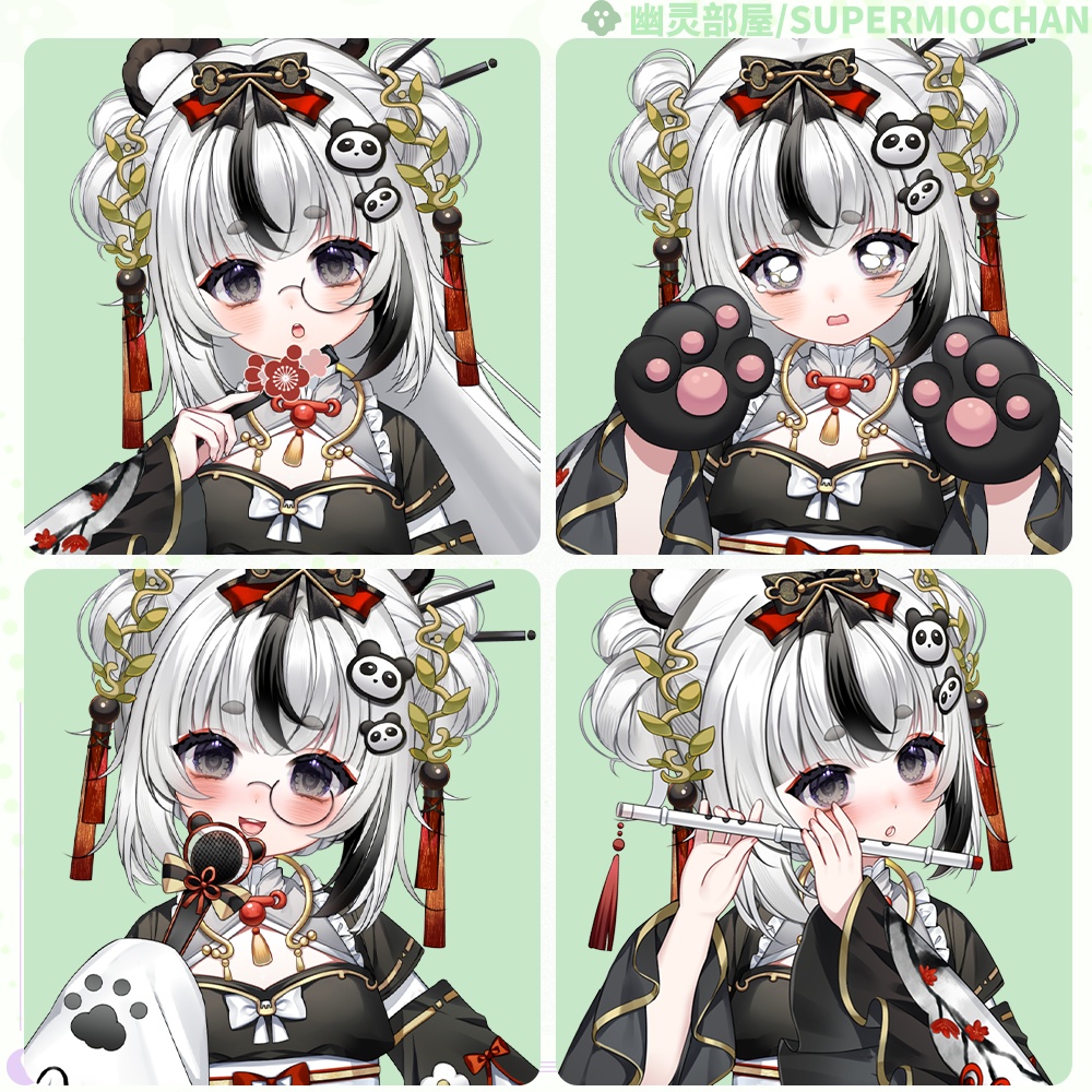 【限定1点|Live2Dモデル販売】胖达panda