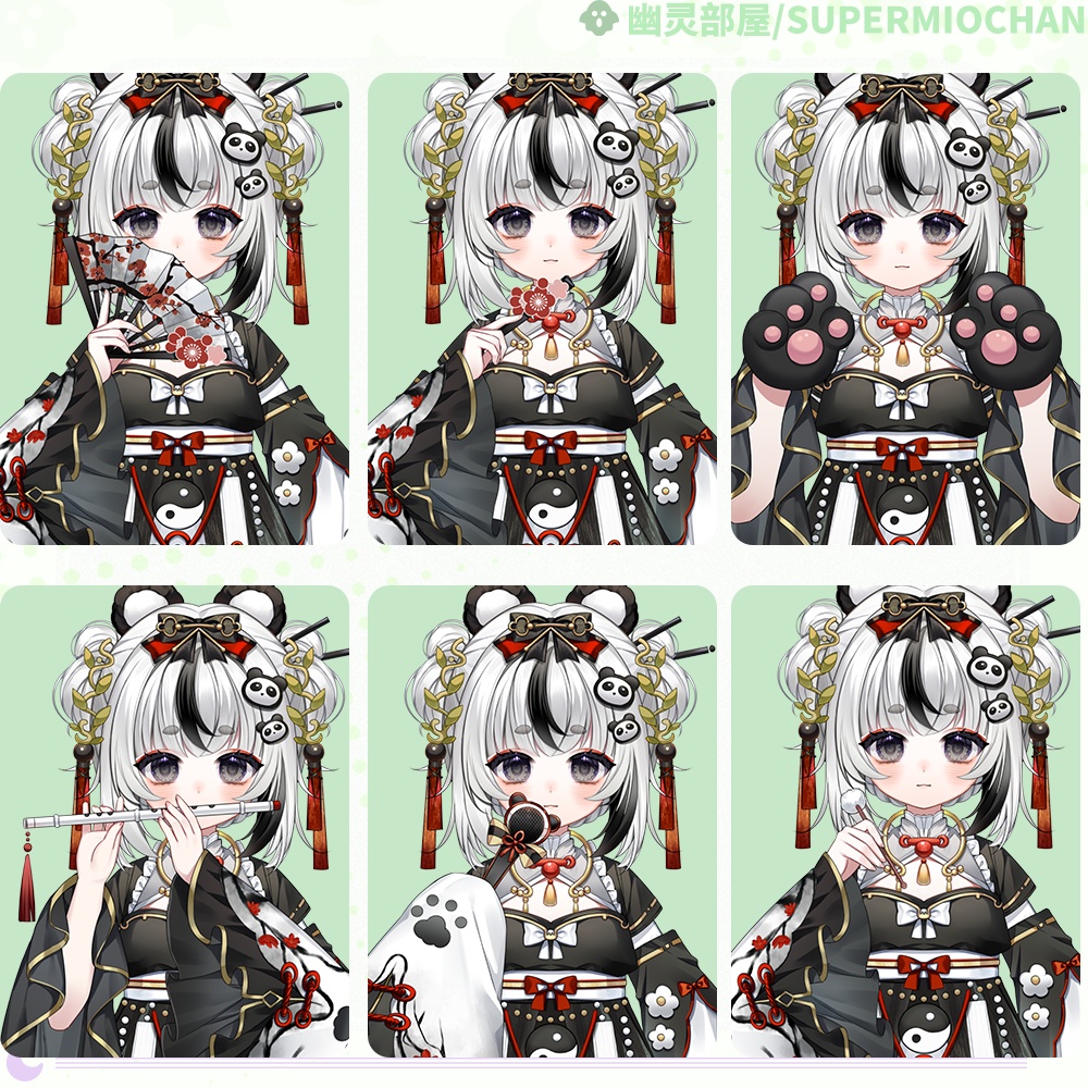 【限定1点|Live2Dモデル販売】胖达panda