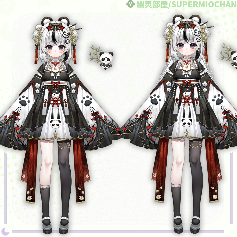 【限定1点|Live2Dモデル販売】胖达panda