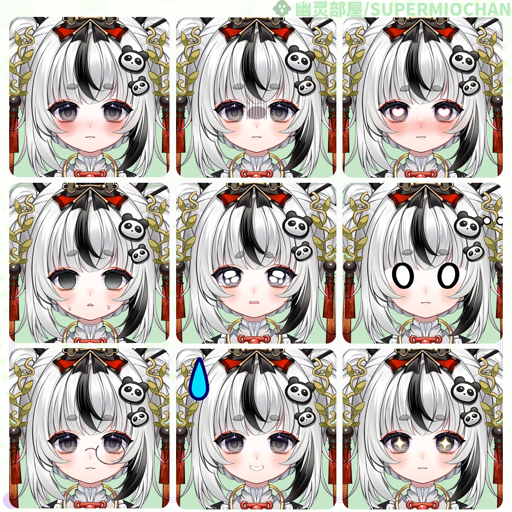 【限定1点|Live2Dモデル販売】胖达panda