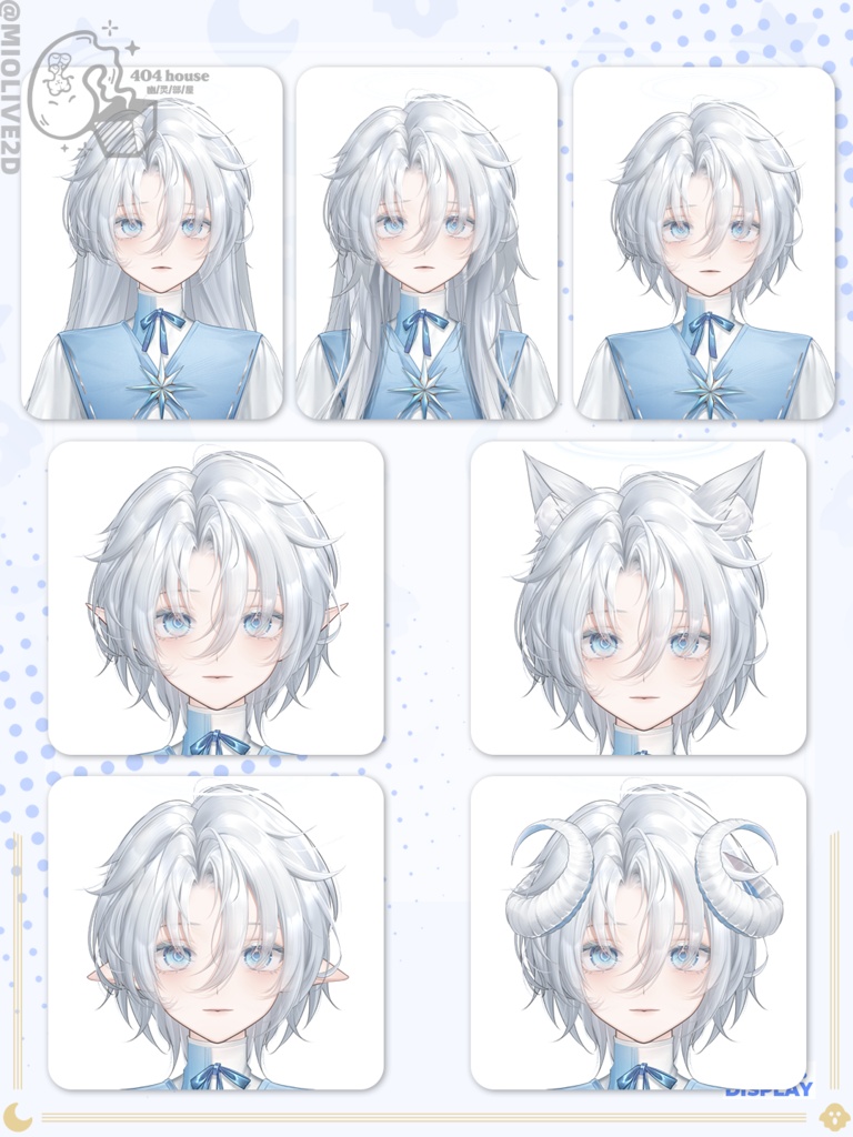 Live2D model_汎用モデル_VTS専用_Gender-neutral Angel