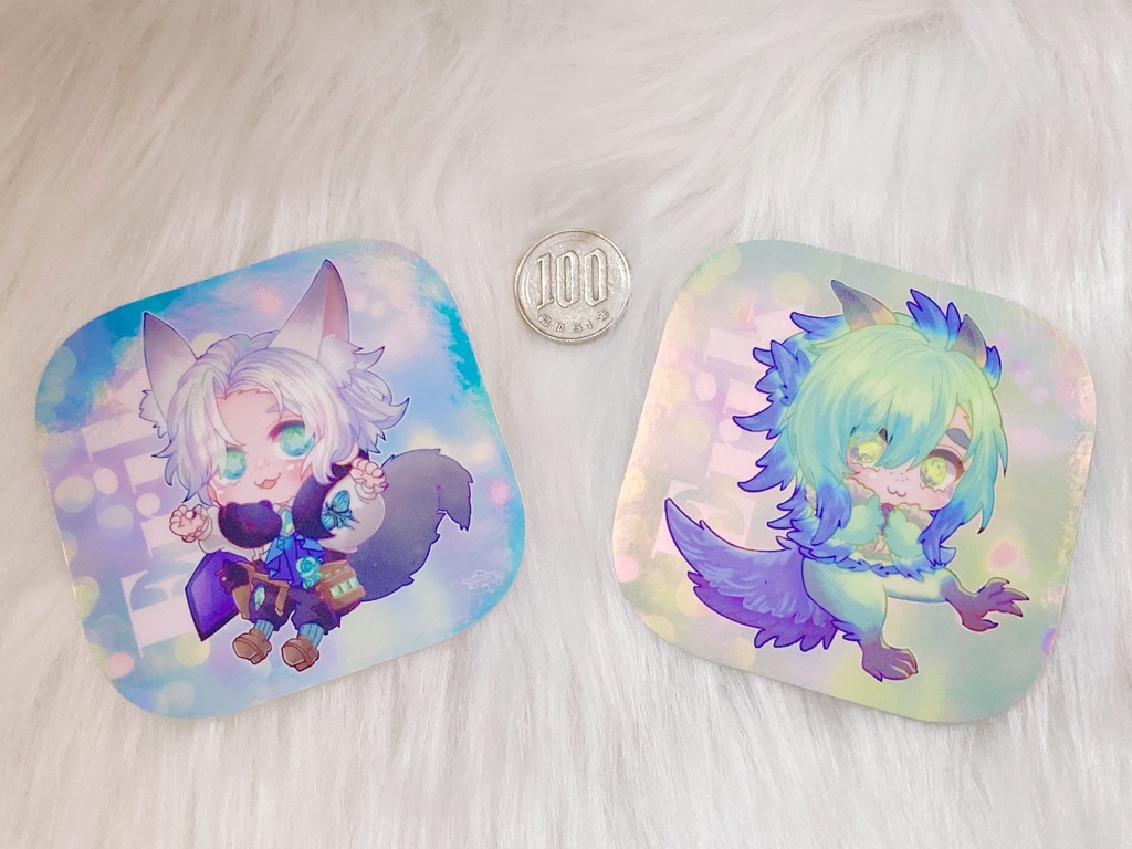 アキフユエリック🌟キラキラステッカー