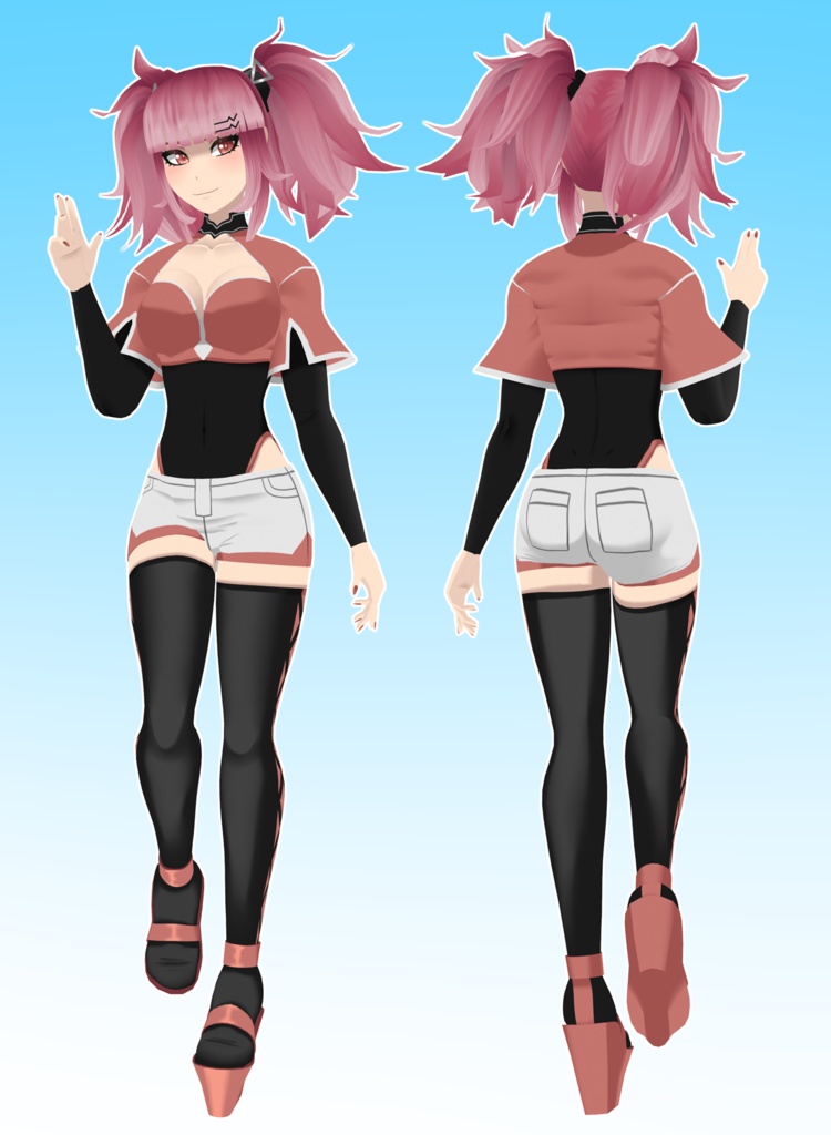 「Karina - カリナ」オリジナル3Dモデル