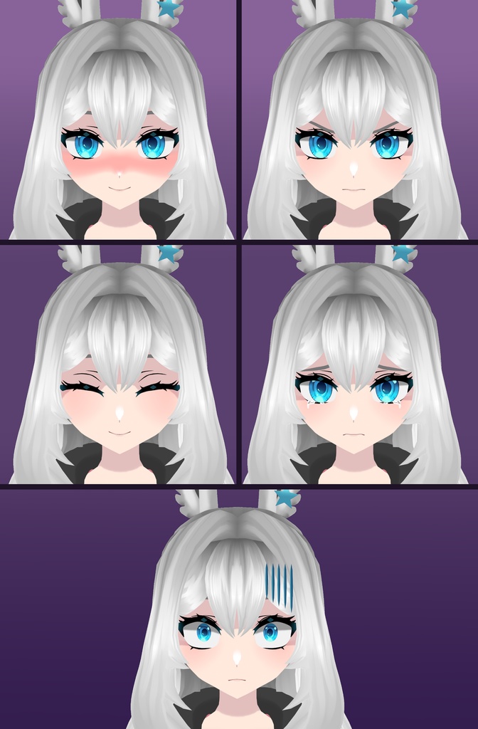 「Meena - ミーナ」3D Model オリジナル3Dモデル