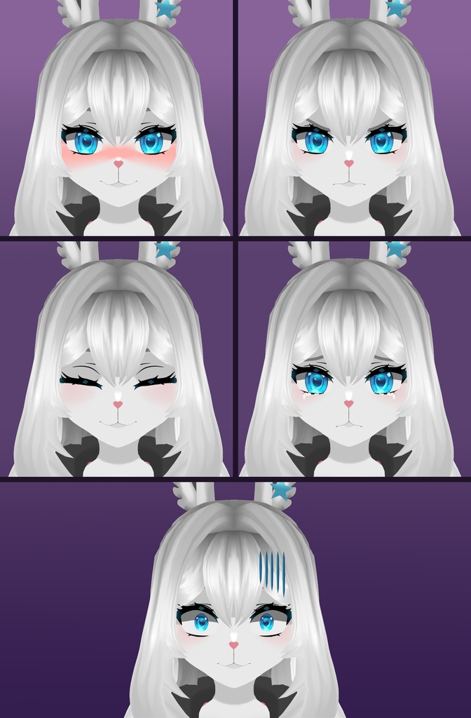 「Meena - ミーナ」3D Model オリジナル3Dモデル