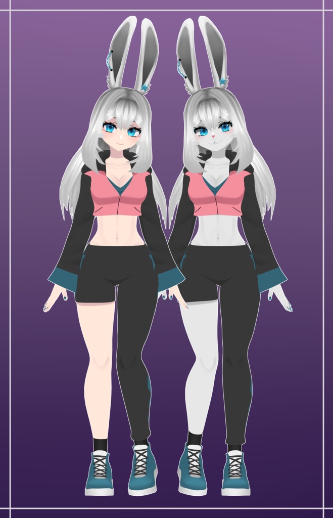 「Meena - ミーナ」3D Model オリジナル3Dモデル