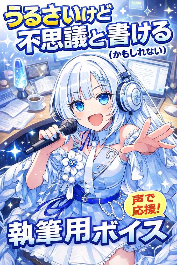 うるさいけど不思議と書ける（かもしれない）執筆用ボイス