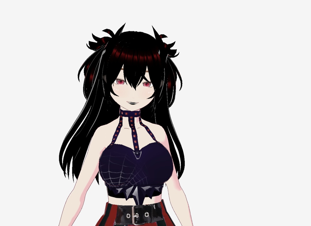 vtuber Model. Smol Demon Girl