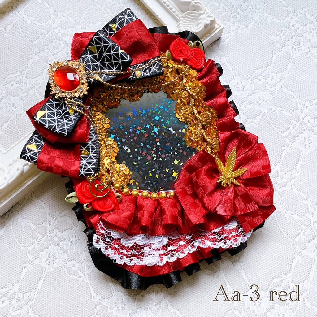 【SALE】硬質ケース Aa-3 red