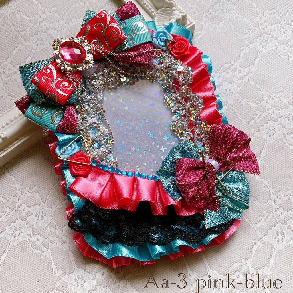 硬質ケース Aa-3 pink-blue