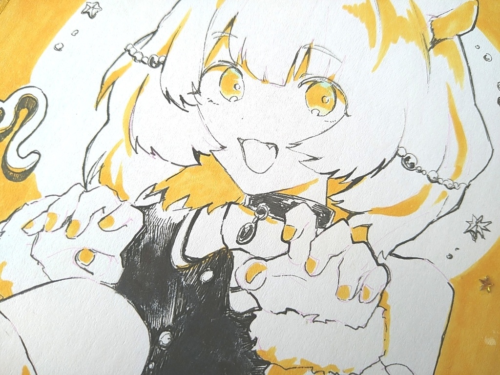 【原画】12星座イラスト色紙