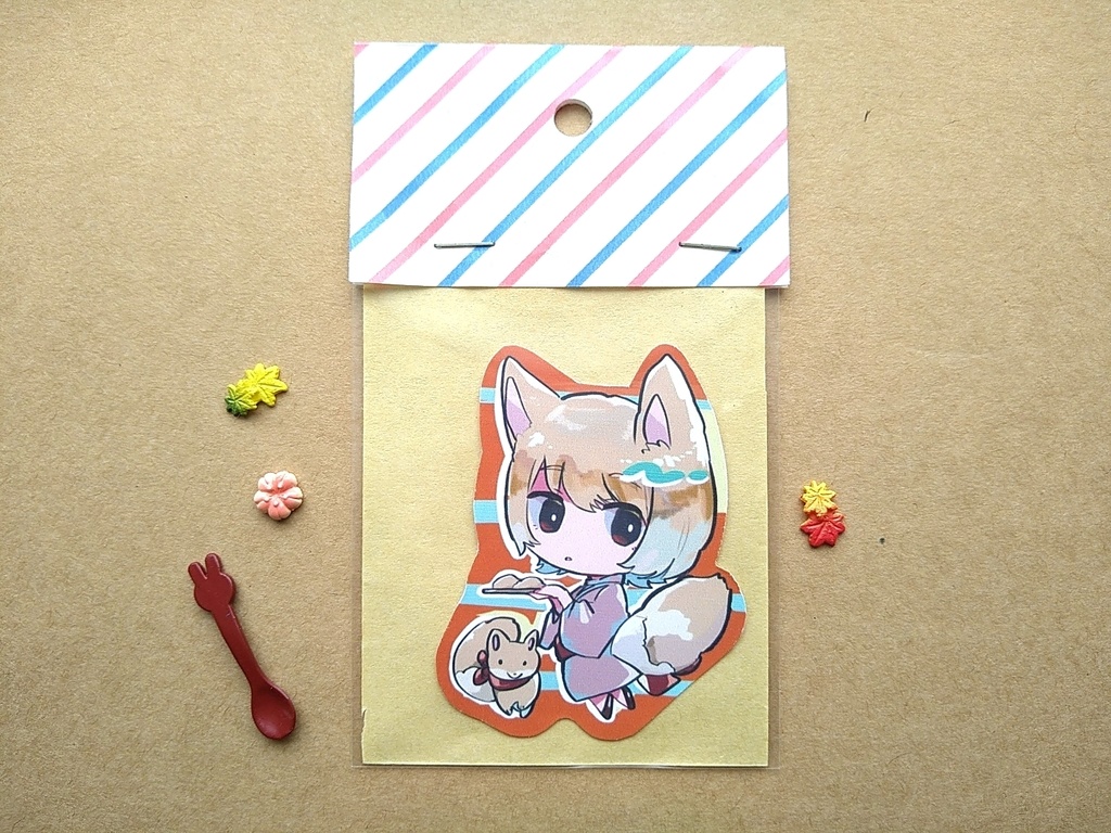 【創作】ダイカットステッカー