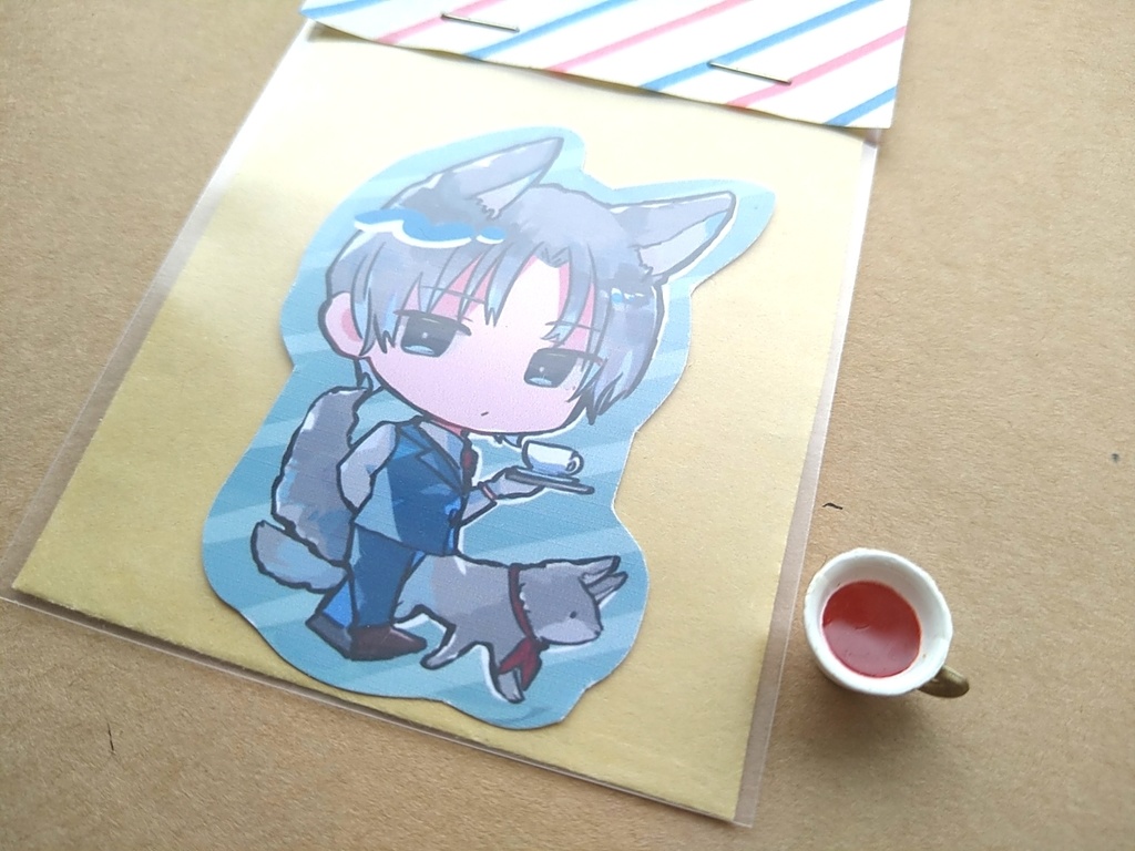 【創作】ダイカットステッカー