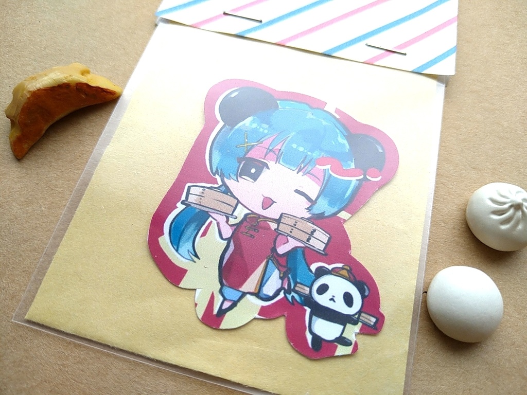 【創作】ダイカットステッカー