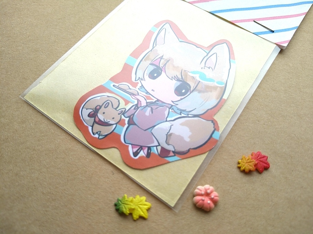 【創作】ダイカットステッカー