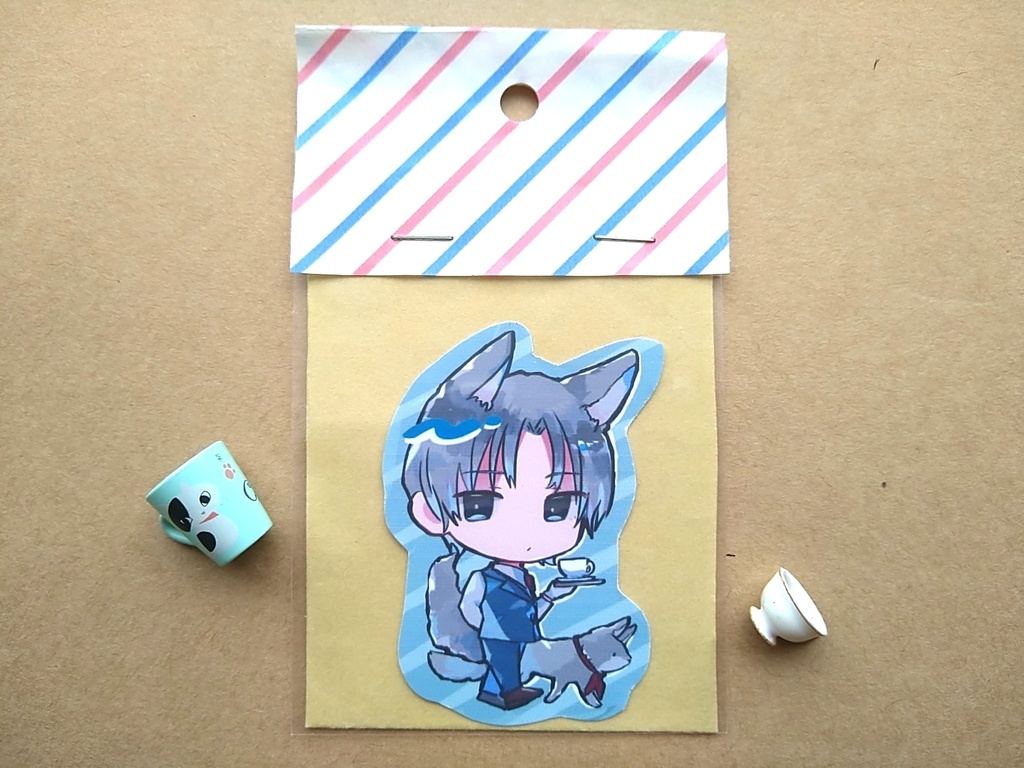 【創作】ダイカットステッカー