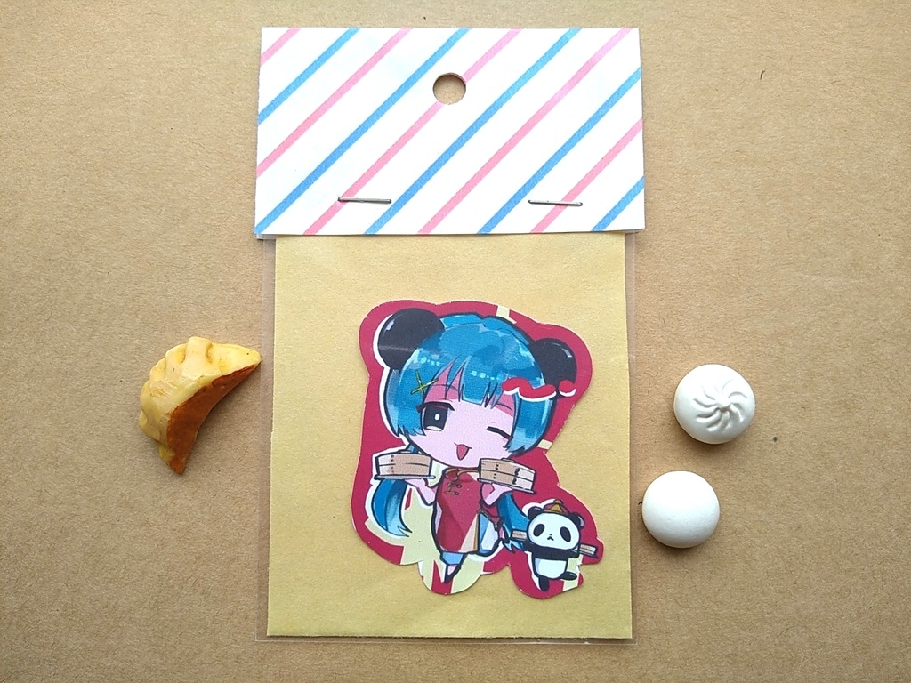 【創作】ダイカットステッカー