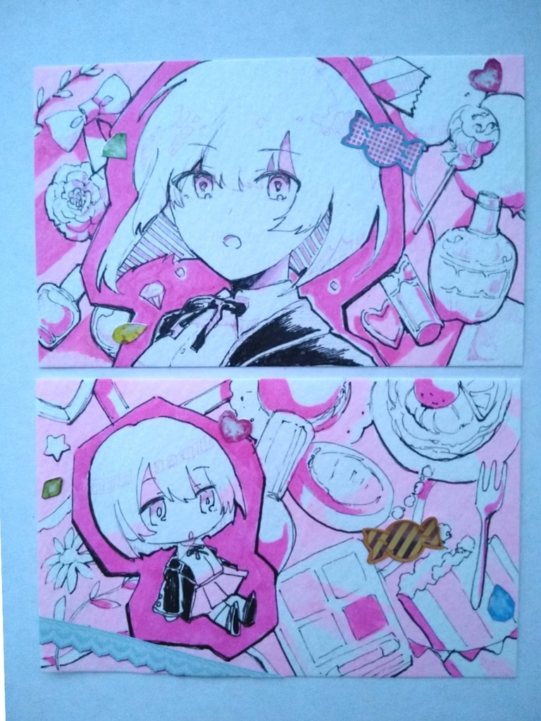 【原画】創作イラスト　LOVE