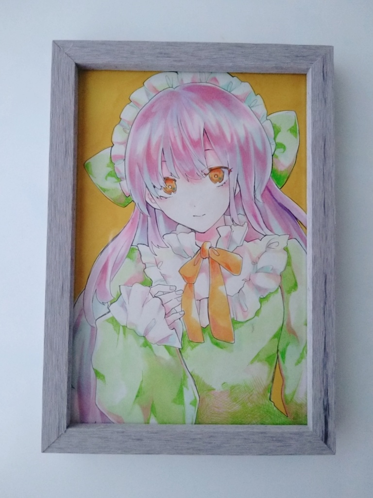 【創作】フレーム入り原画