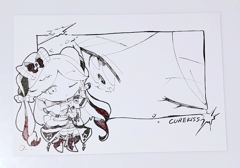 キミとアイドルプリキュア 手描きポストカード