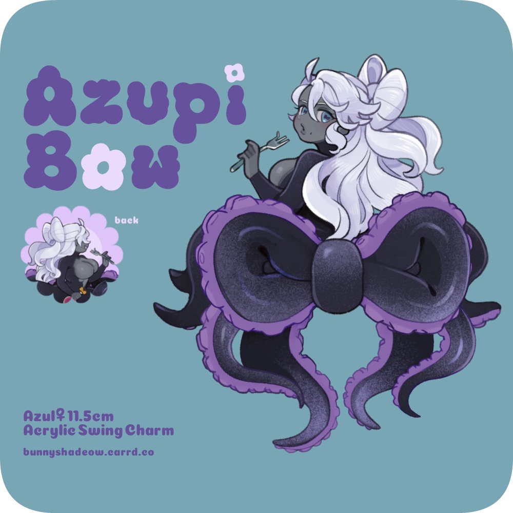 「AZUPI BOW」アズ♀  揺れりアクキー