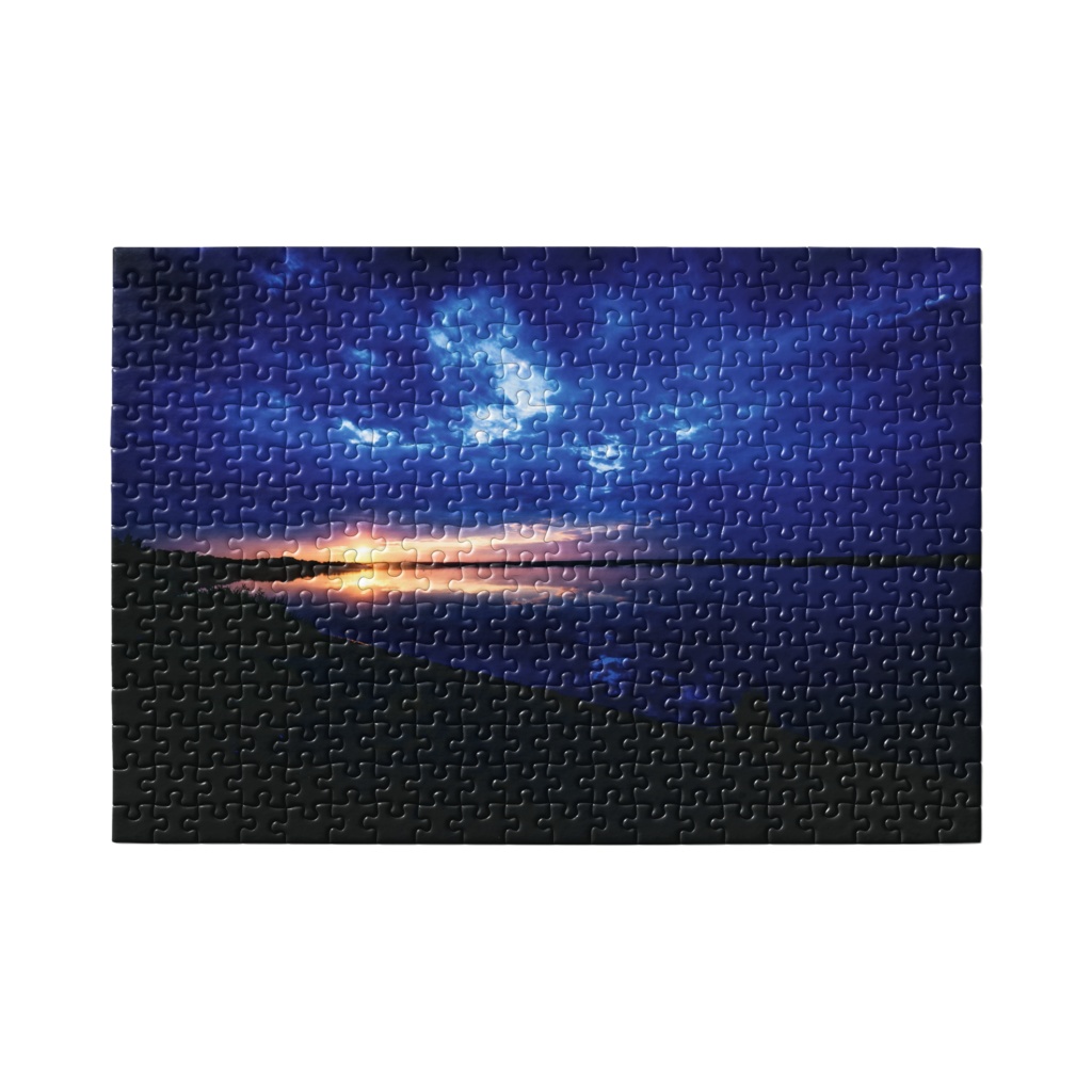 ウトナイ湖の朝日