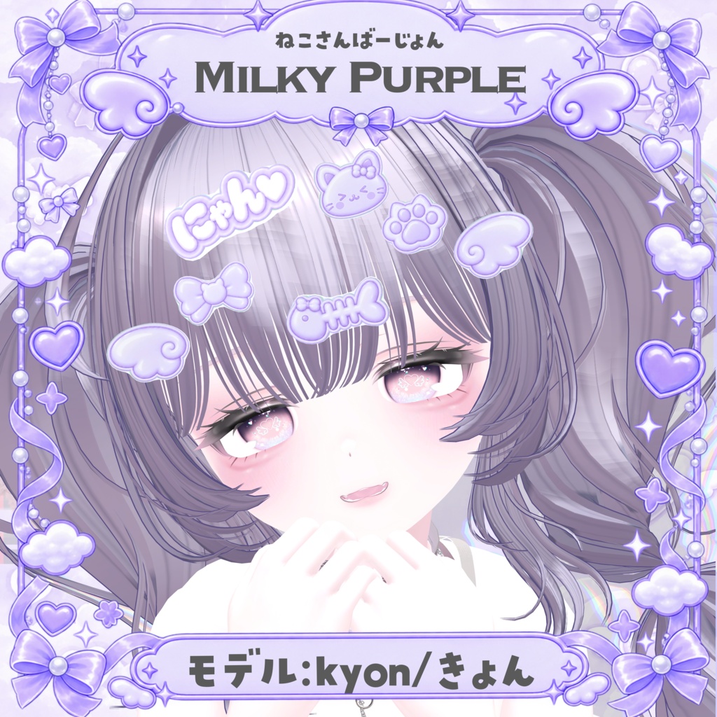 がおにゃんPINS໒꒱· ゚hairpin/hairaccessory/ヘアピン